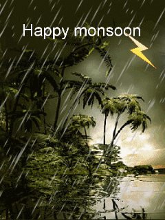 happy monsoon GIFs • sneha Chaudhary (@102462682) on ShareChat