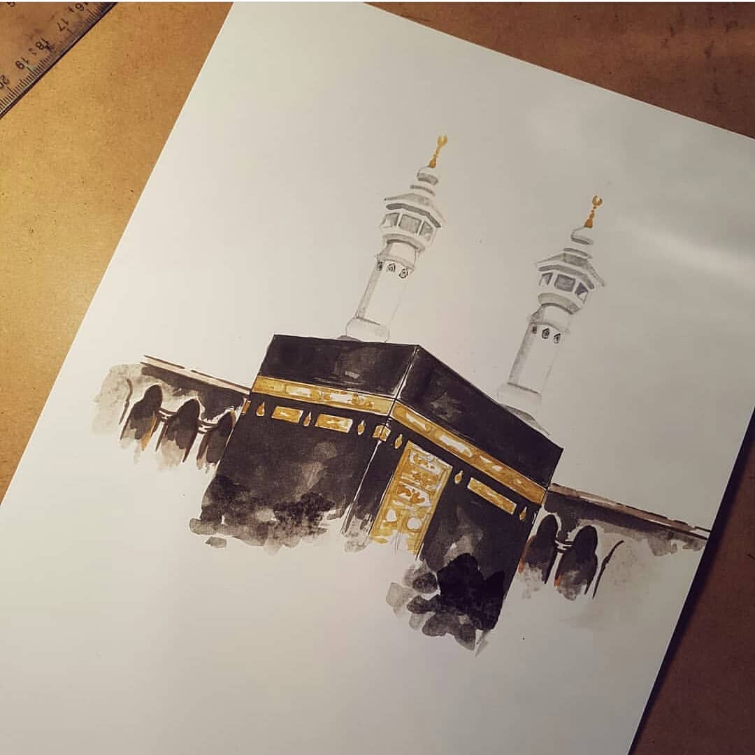 100 Best Kaaba drawing Images, Videos - 2022 - 🕋Kaaba drawing - Kaaba