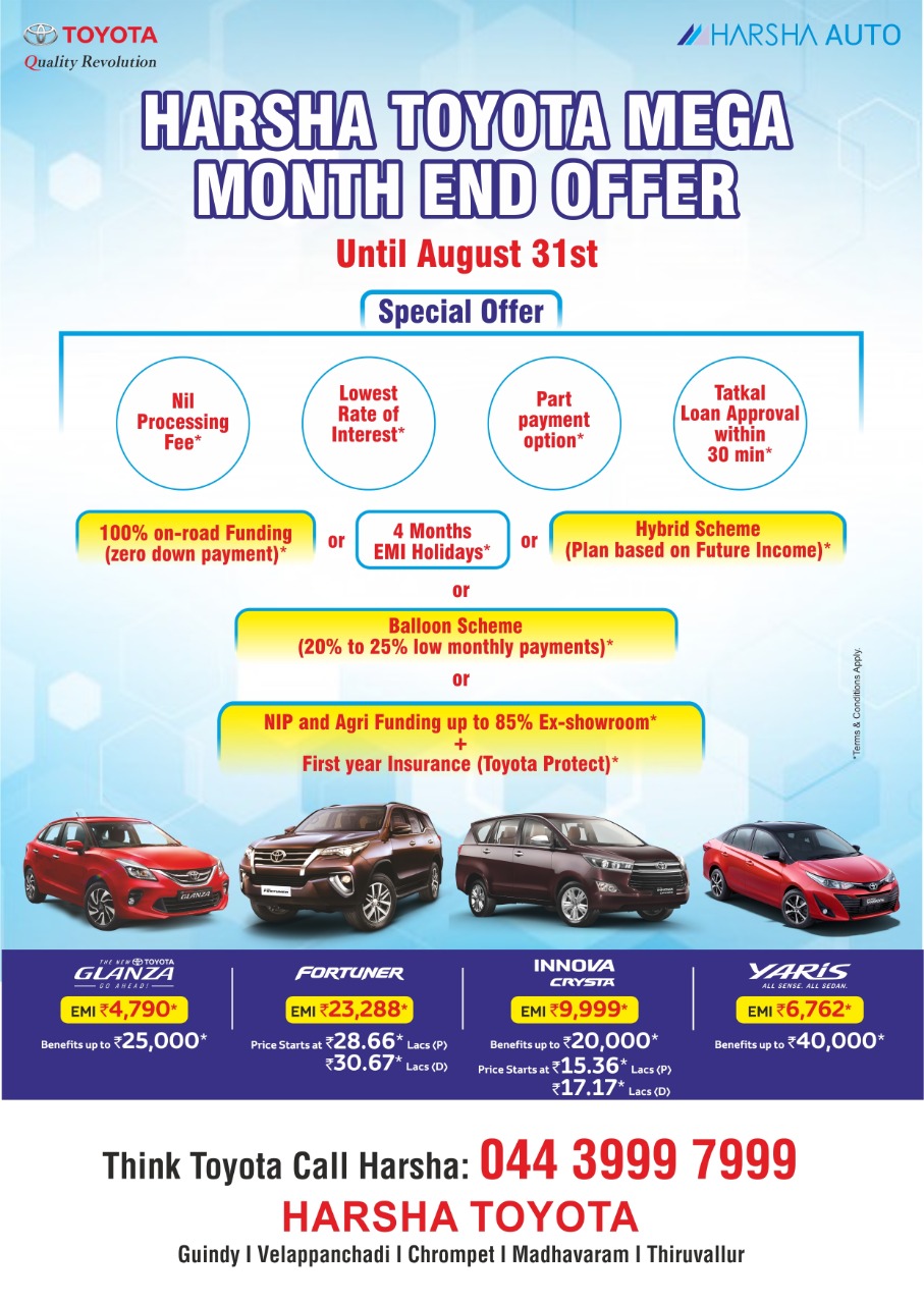 HARSHA TOYOTA, CHENNAI • ShareChat Photos and Videos