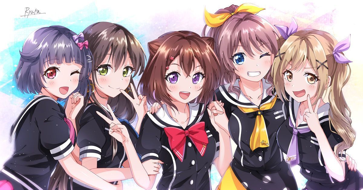 5 anime group｜TikTok Search