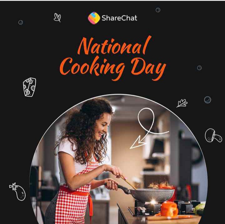 national cooking day • ShareChat Photos and Videos