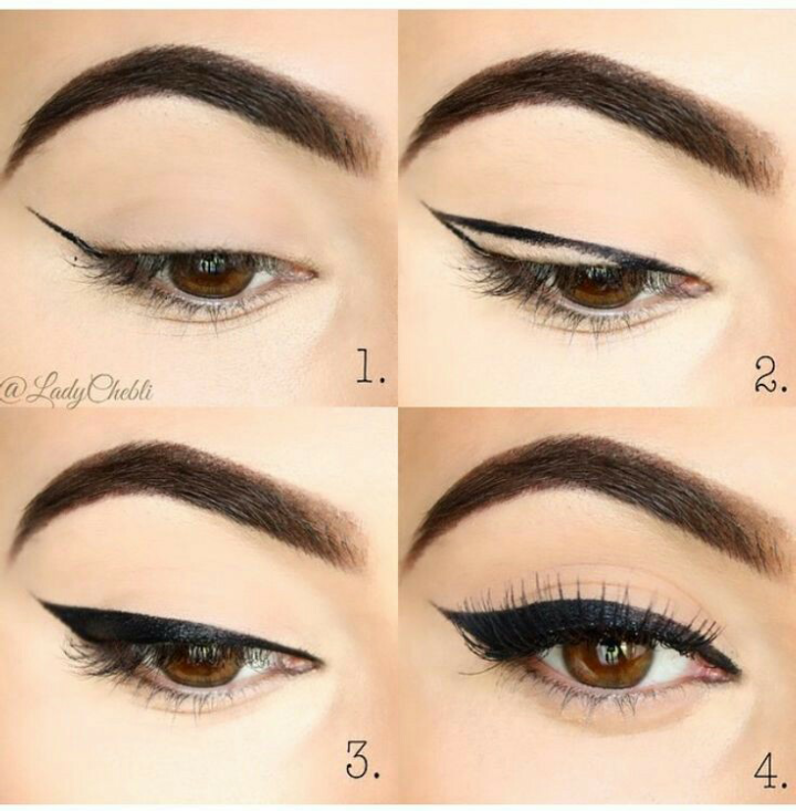 pin up eyeliner