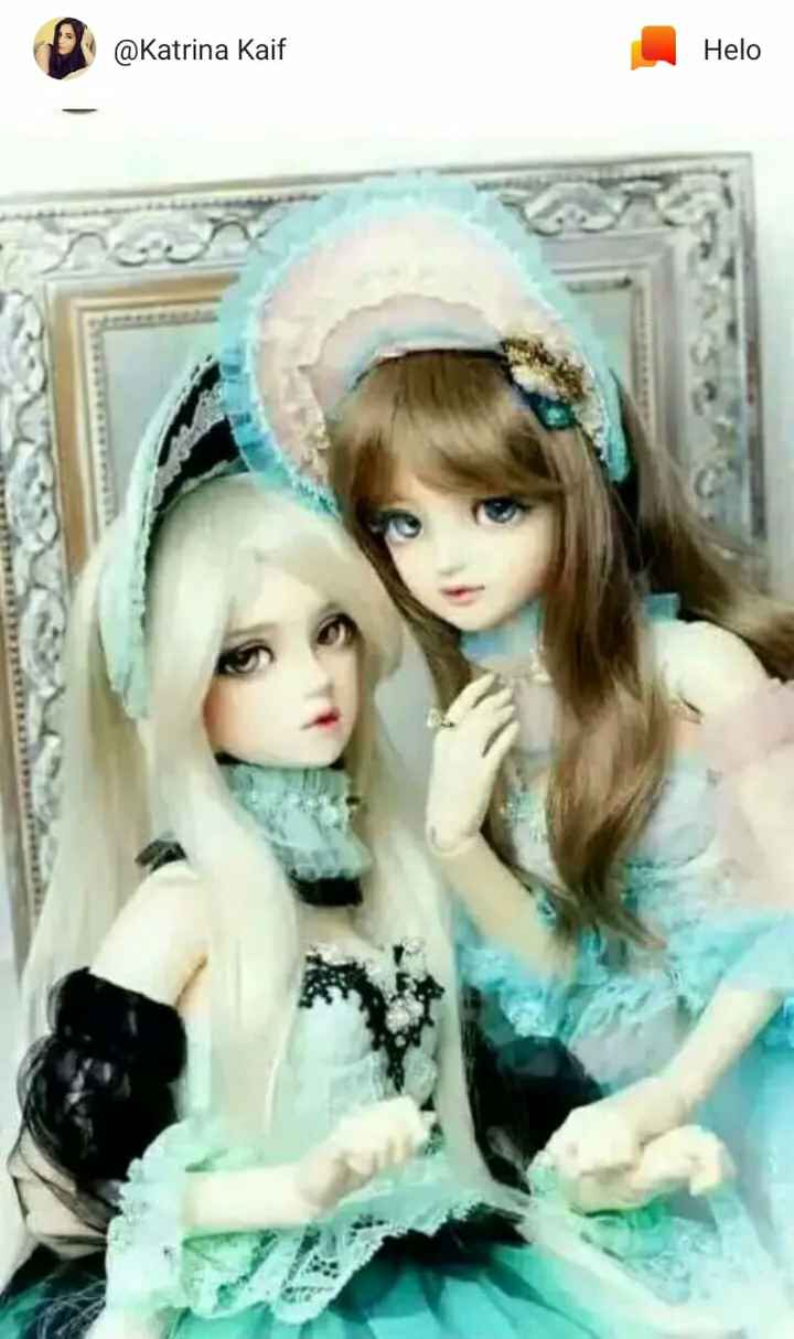 two cute dolls
