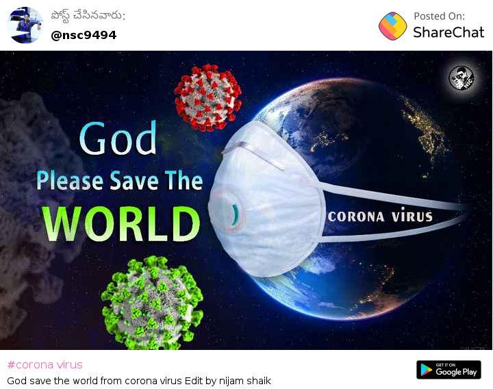 Corona Virus Images Nijam Shaik Sharechat India S Own Indian Social Network