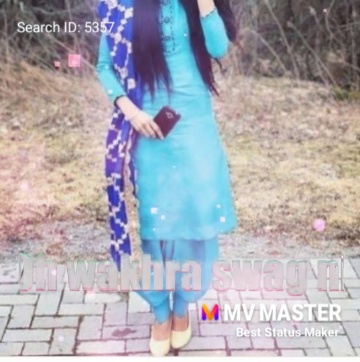 Punjabi girl pic with status