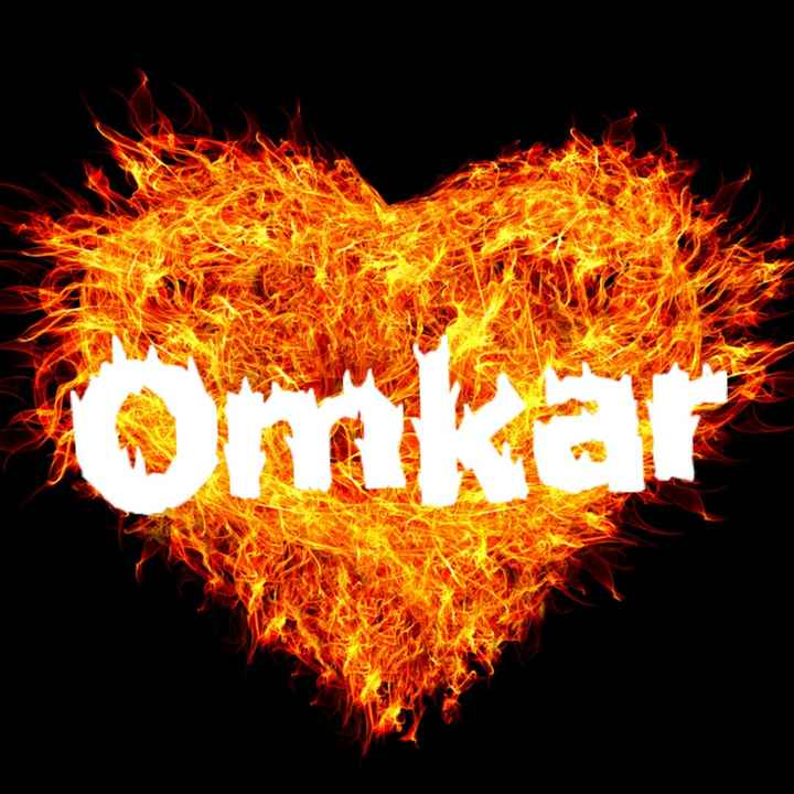 Omkar Name Art Images