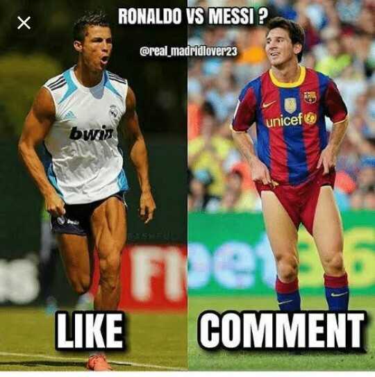 Кто лучше месси или роналду. Месси и ронвлду комент. Messi Ronaldo Мем. Месси лучше Роналду мемы. Messi мемы Роналду.