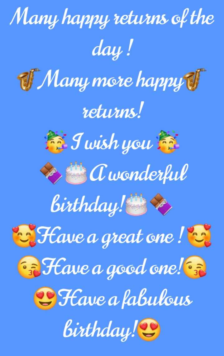 wish you happy... birthday dear friend ...